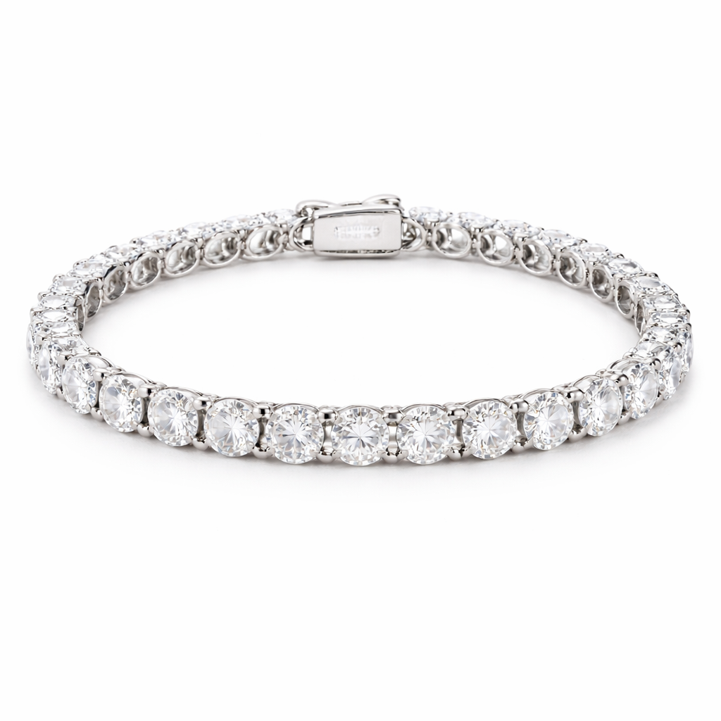 Brilliant Cut Tennis Bracelet