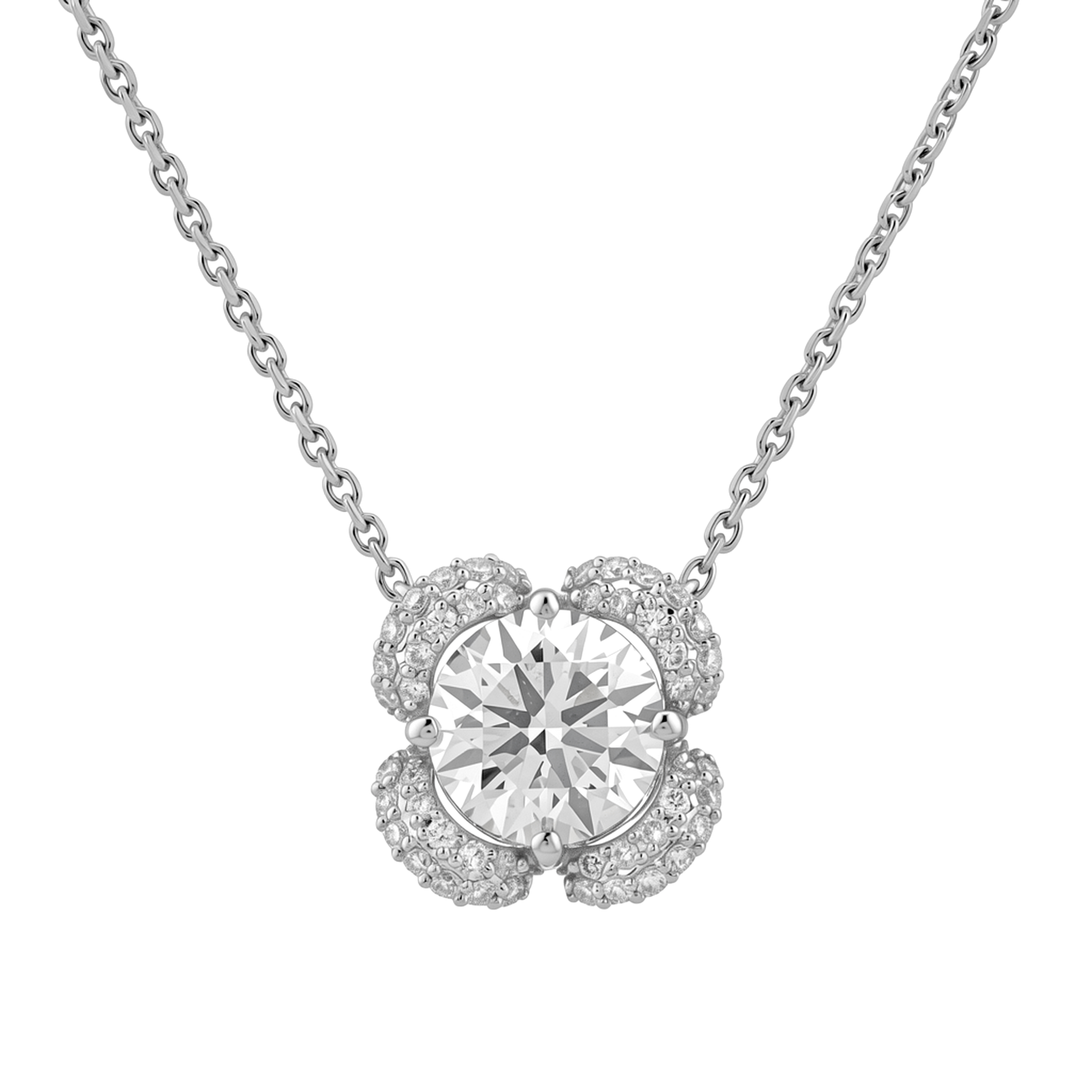 Flower petal necklace