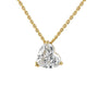 Three Prong Heart Necklace