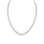 Brilliant Cut Tennis Necklace
