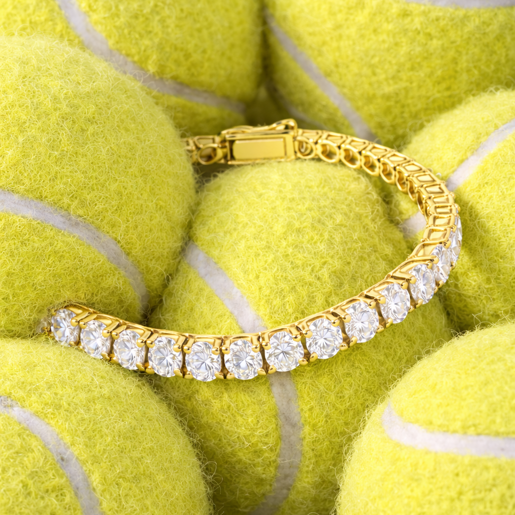 Brilliant Cut Tennis Bracelet